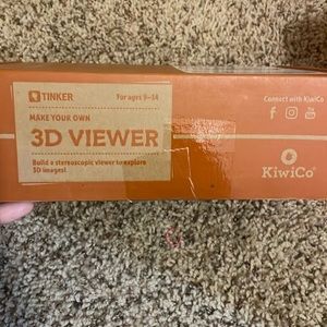 Kiwi co tinker crate 3d viewer new in box never opened